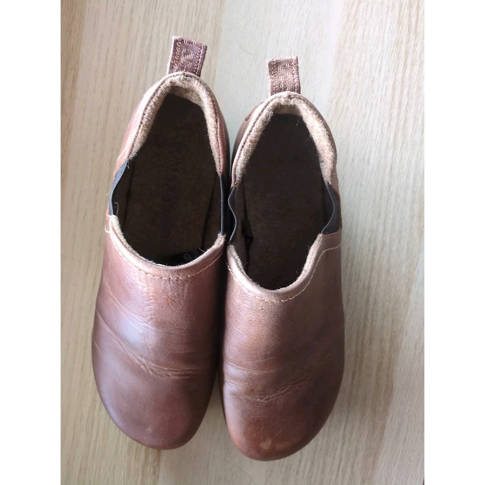 Stegmann "Lieben" Leather Chelsea Boots - Women's Size US 11 Brown Felt Insole - Picture 9 of 10